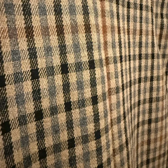 Madewell Checkered Jacket in Brown and Black - Picture 5 of 5